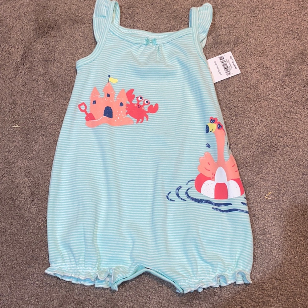 Carter’s summer onesie!